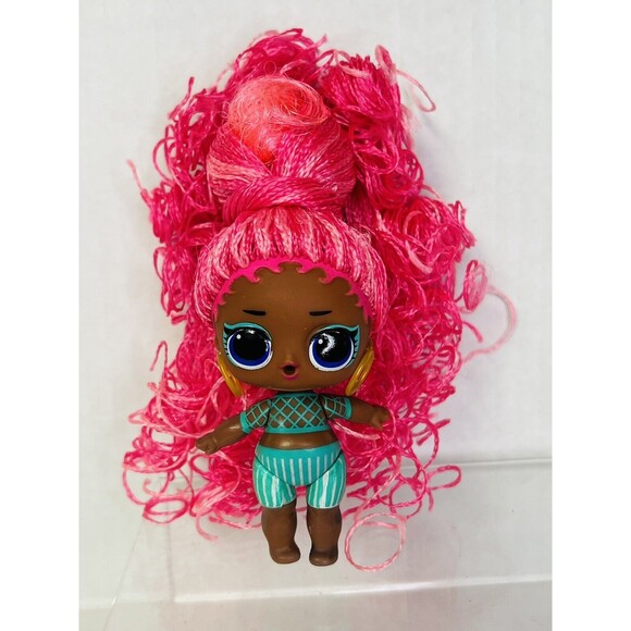 LoL Surprise Supa Fly Remix Hair Flip Doll Long Pink Hair - Picture 1 of 5